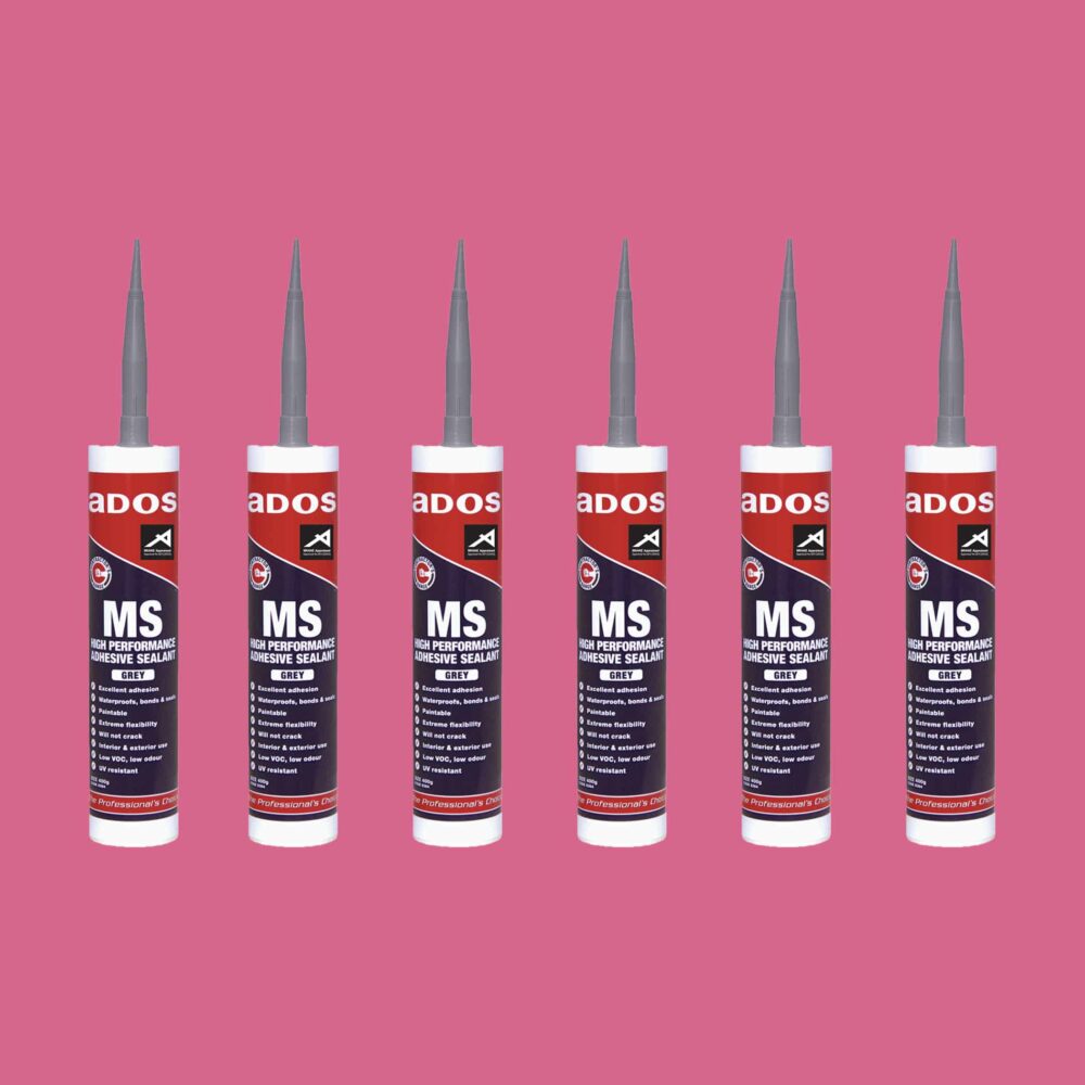 CRC ADOS MS High Performance Adhesive Sealant - Grey 400g x 6 Variation Image