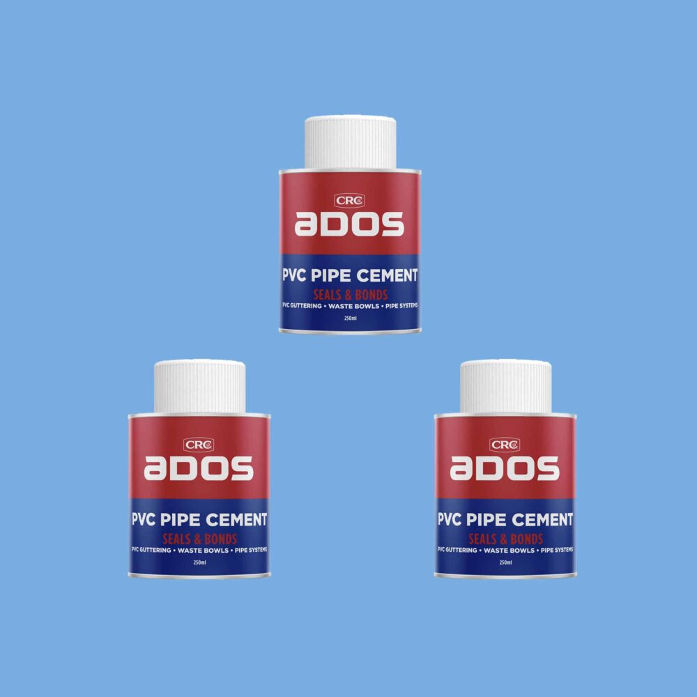 CRC ADOS PVC Pipe Cement - 250ml x 3 Variation Image