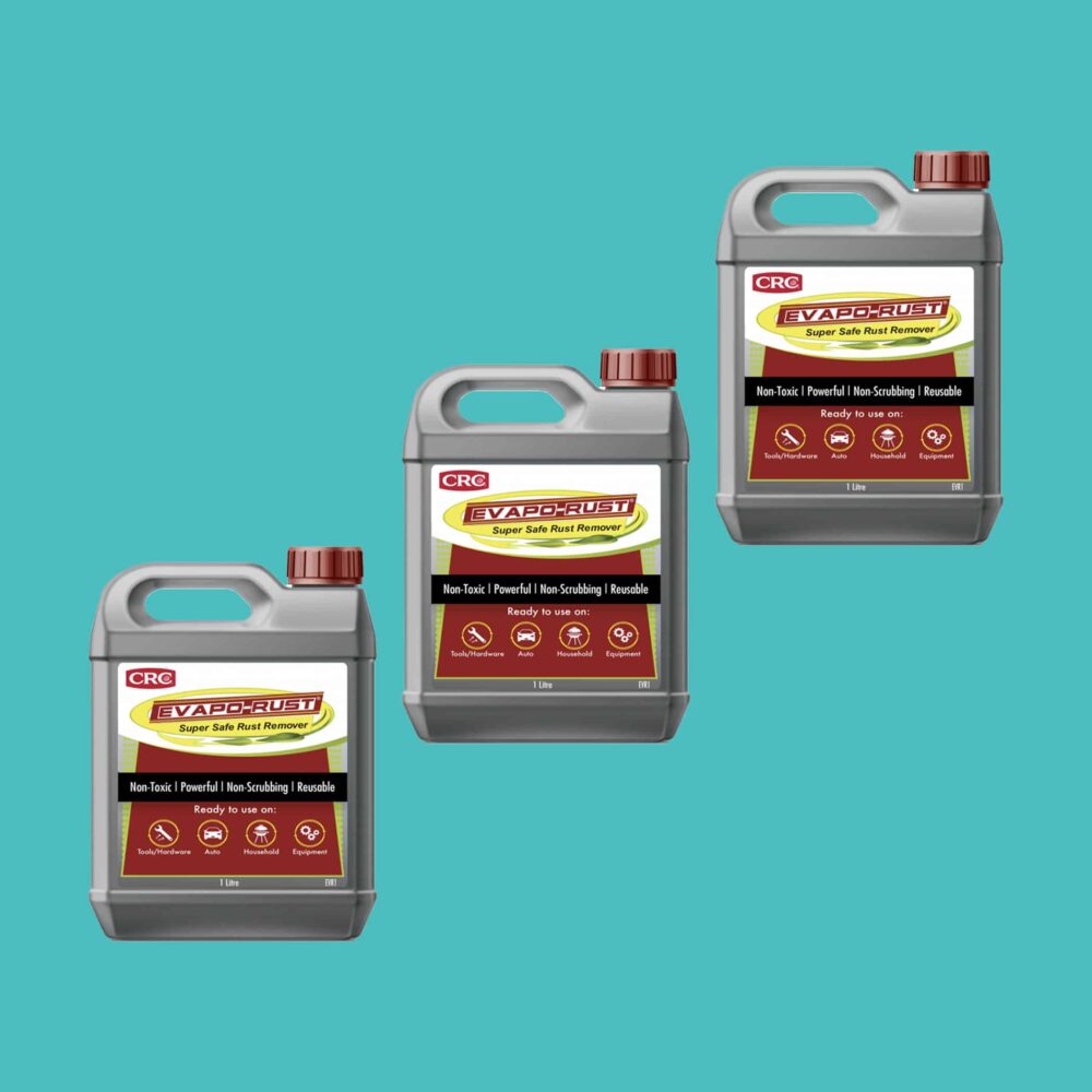 CRC Evapo-rust Rust Remover Liquid - 1 Litre x 3 Variation Image