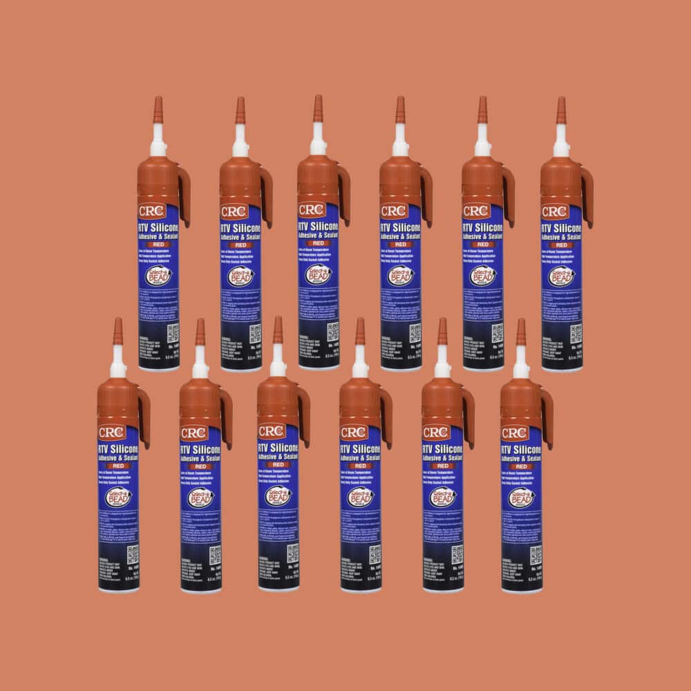 CRC RTV Silicone Sealant - 12 x 184g Red Variation Image