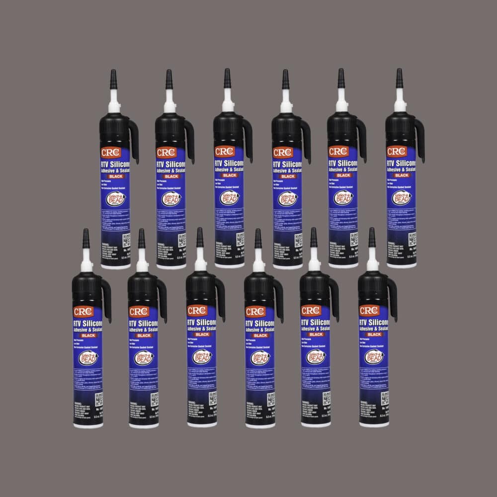CRC RTV Silicone Sealant - 12 x 184g Black Variation Image