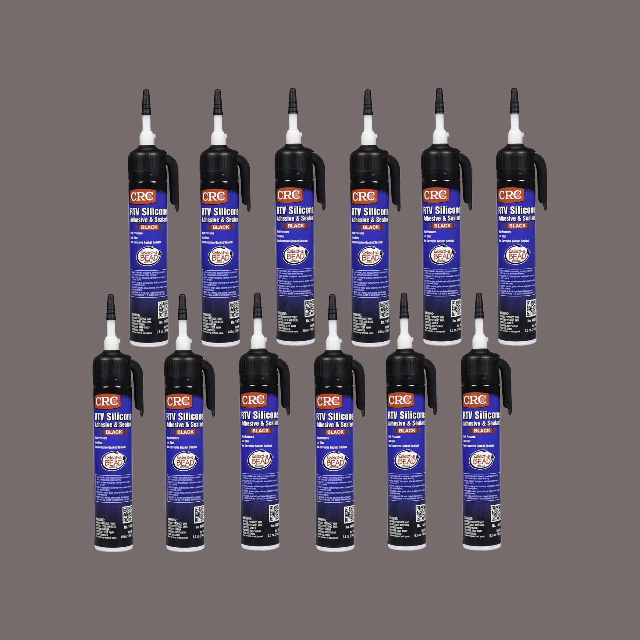 CRC RTV Silicone Sealant - 12 x 184g Black Variation Image
