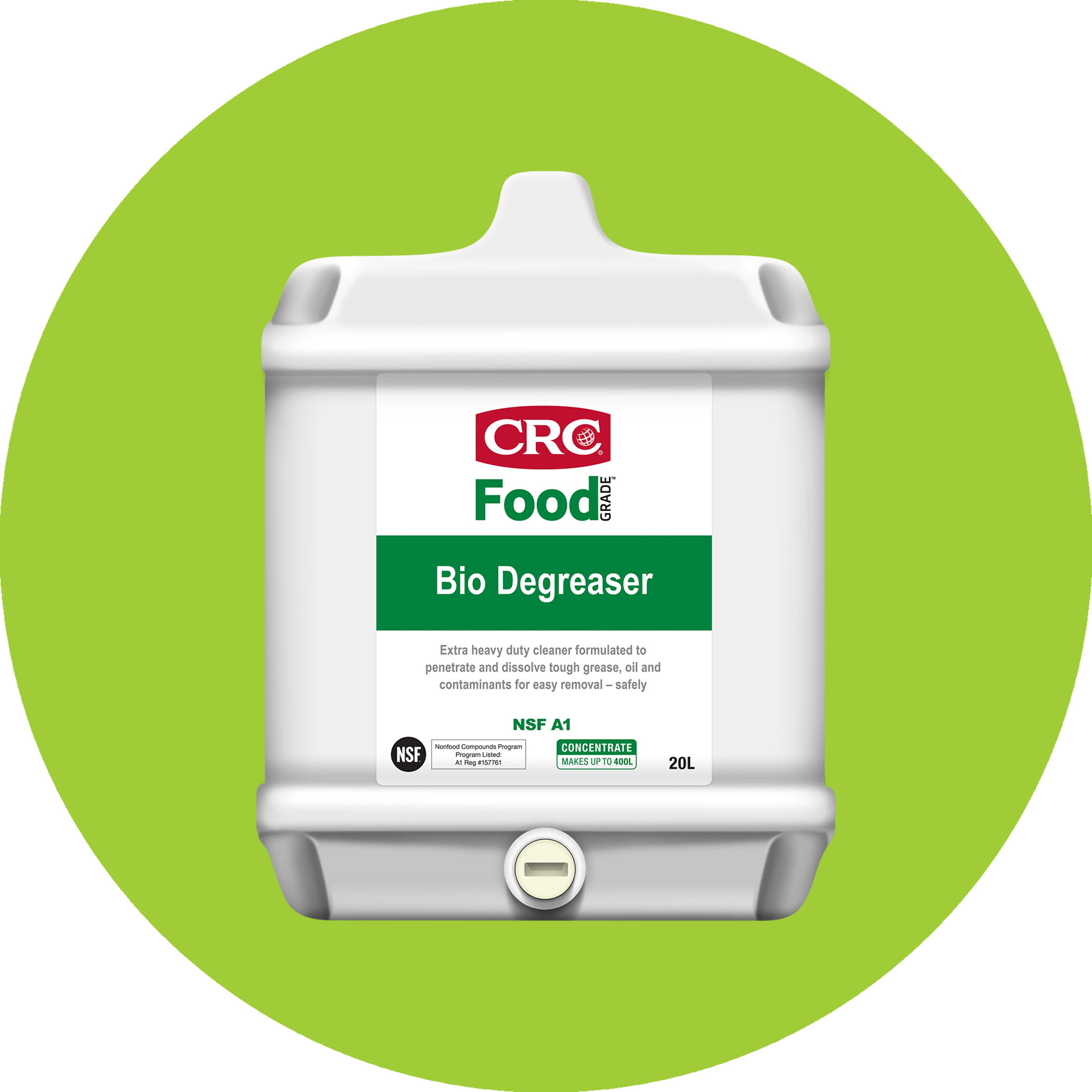 CRC Food Grade Bio Degreaser - 20 Litre Google Ads Image