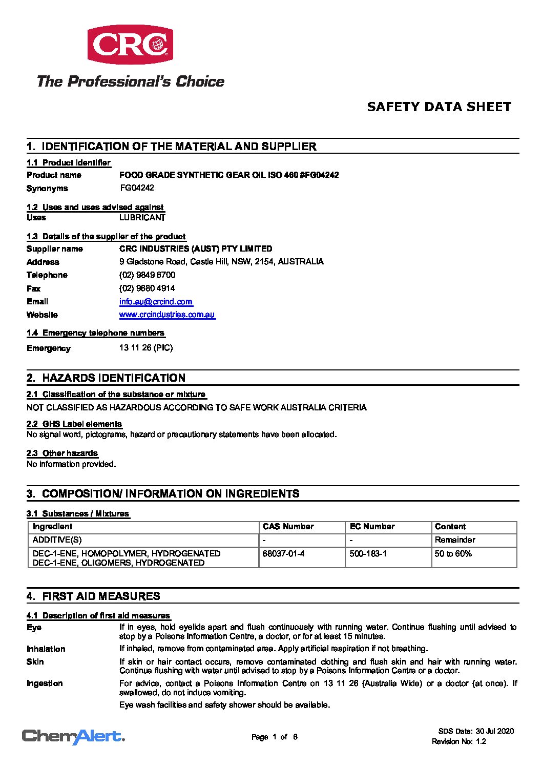 Technical Specifications