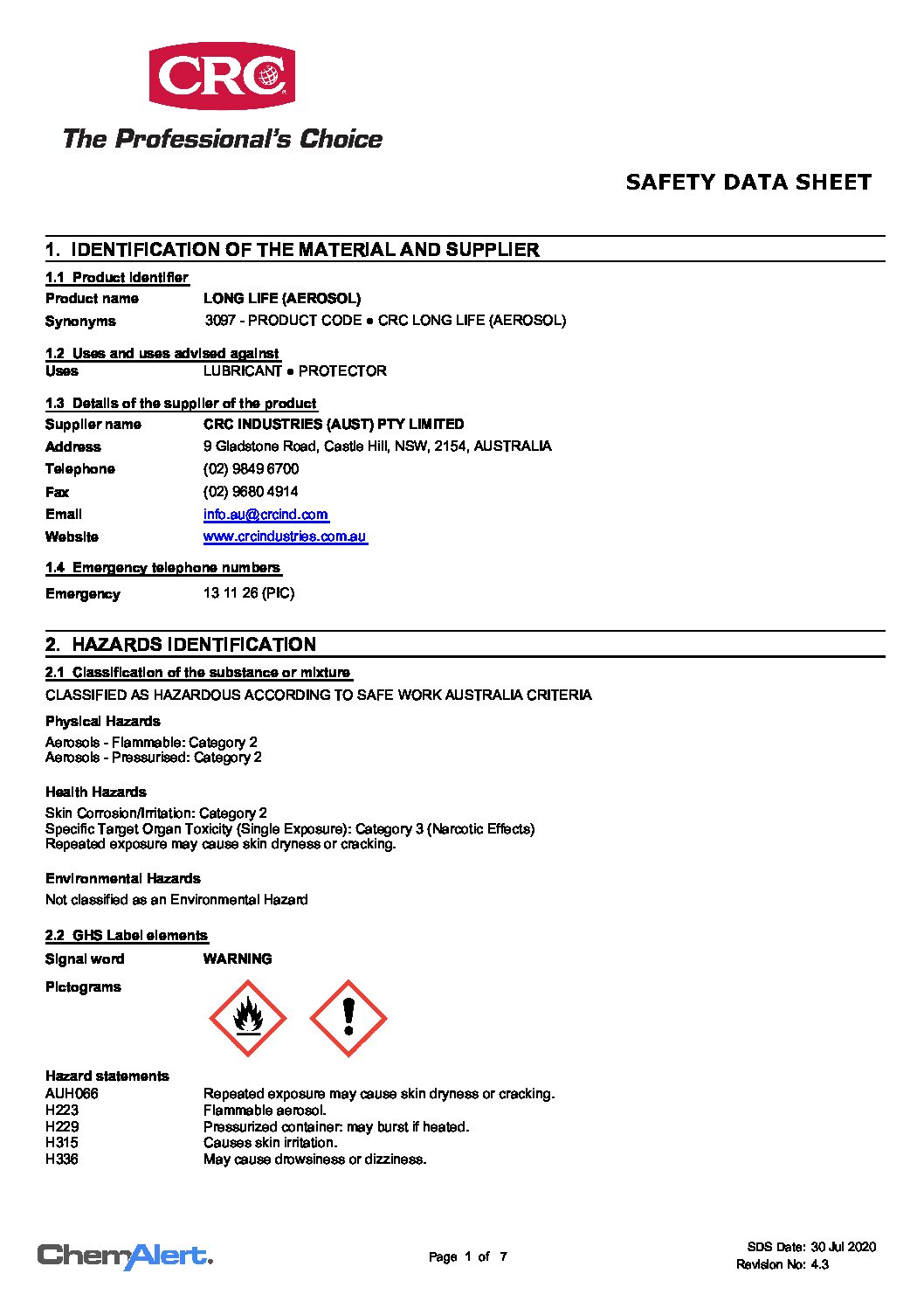 Technical Specifications