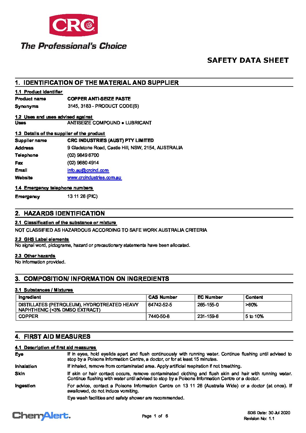 Technical Specifications
