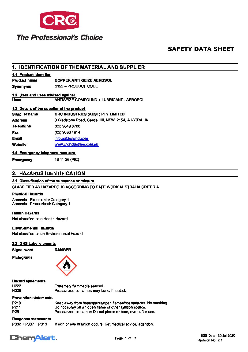 Technical Specifications