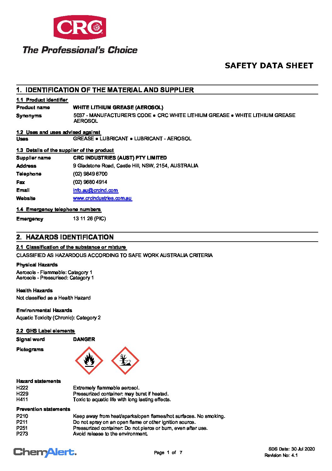 Technical Specifications