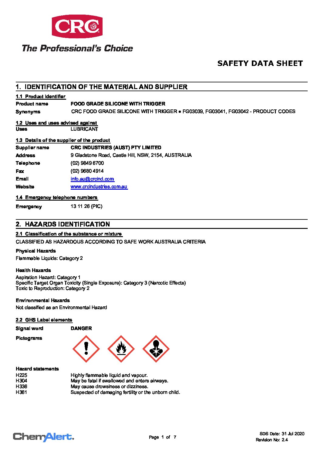 Technical Specifications