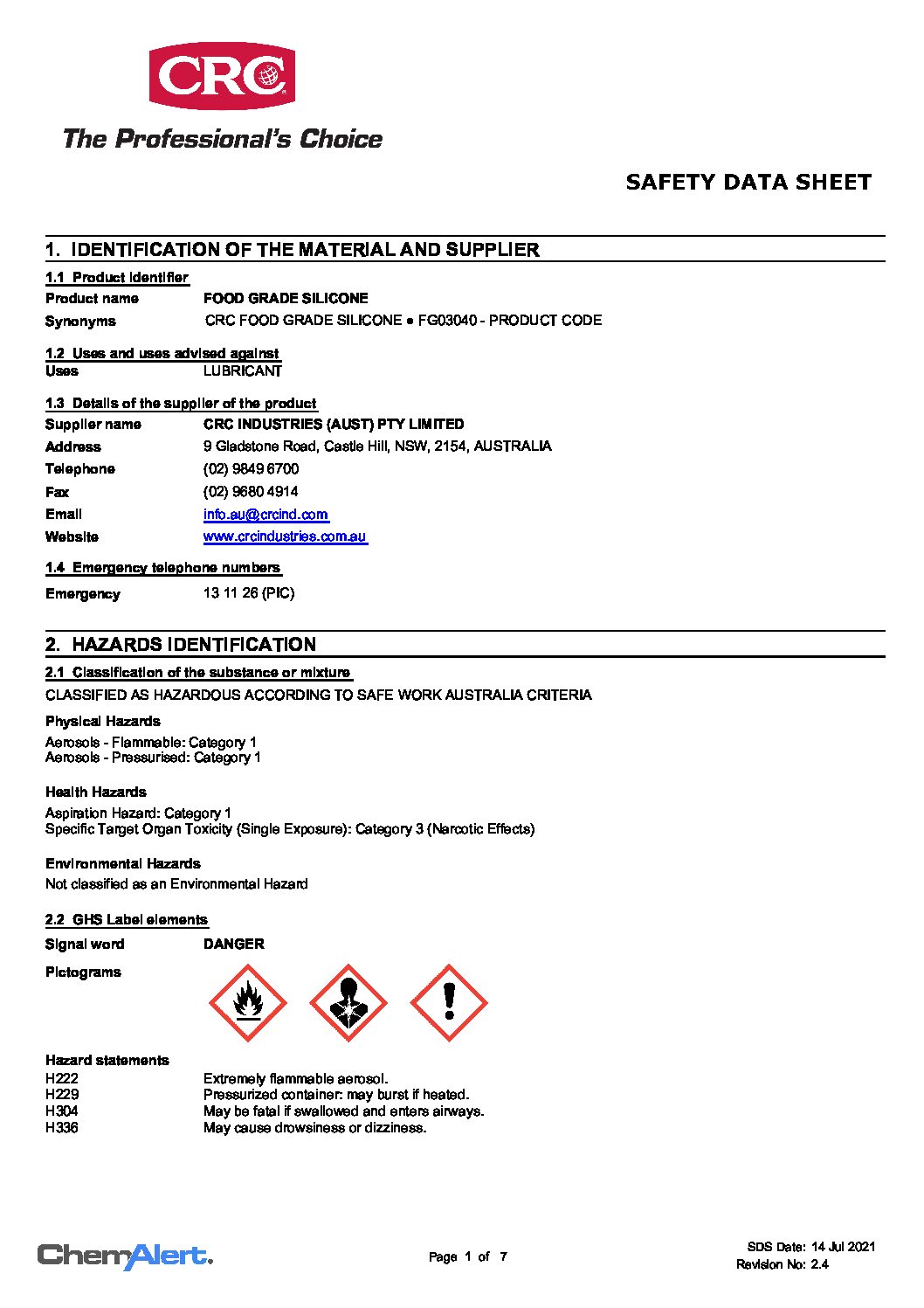 Technical Specifications