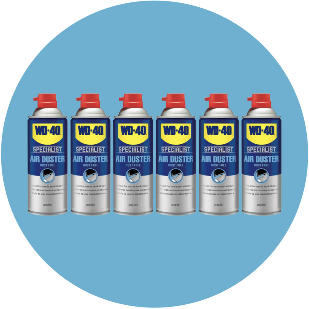 WD-40 Specialist Dust Free Air Duster - 6-Pack Variation Image