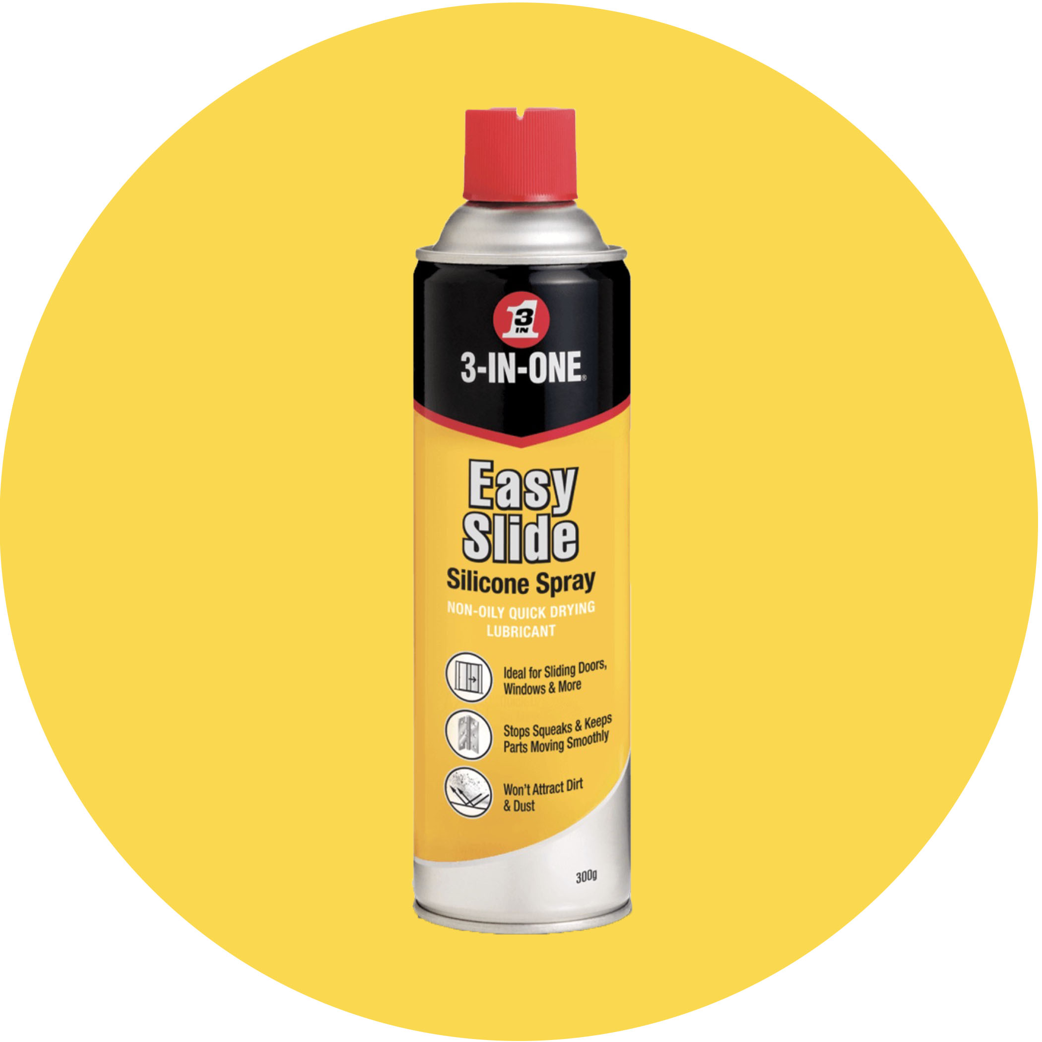 3-IN-ONE Easy Slide Silicone Spray Lubricant - Product Image
