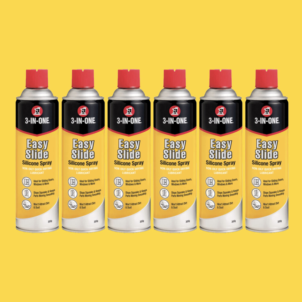 3-IN-ONE Easy Slide Silicone Spray Lubricant - 6-Pack Variation Image