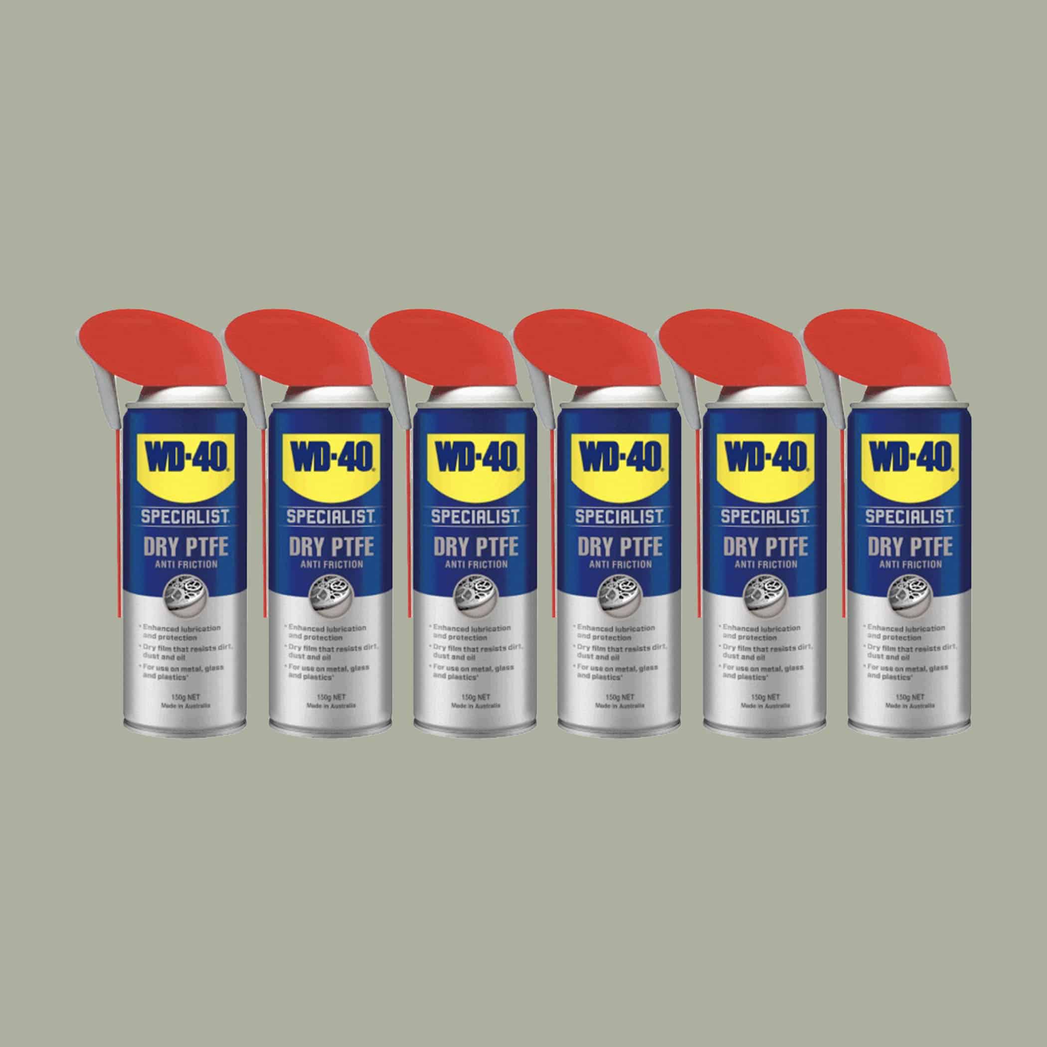 WD-40 Specialist Anti Friction Dry PTFE Lubricant 150g - 6 Pack Variation Image
