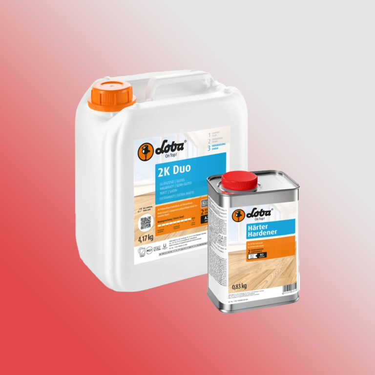 Loba 2K Duo Water Based Polyurethane Timber Finish - Product Image