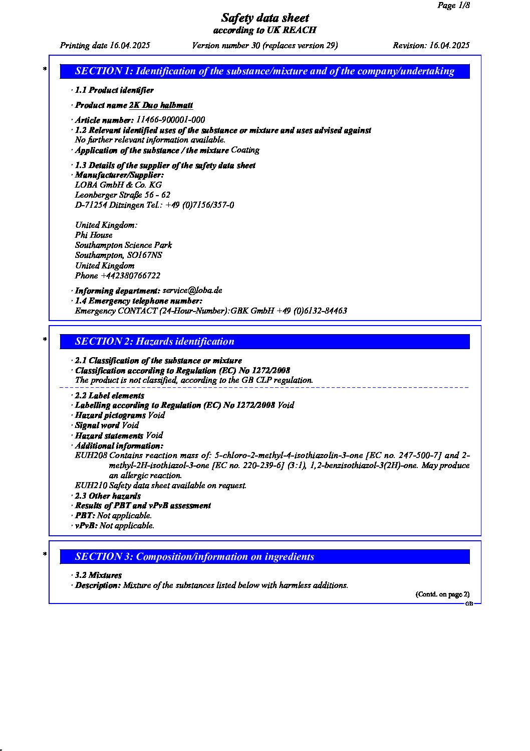 Technical Specifications