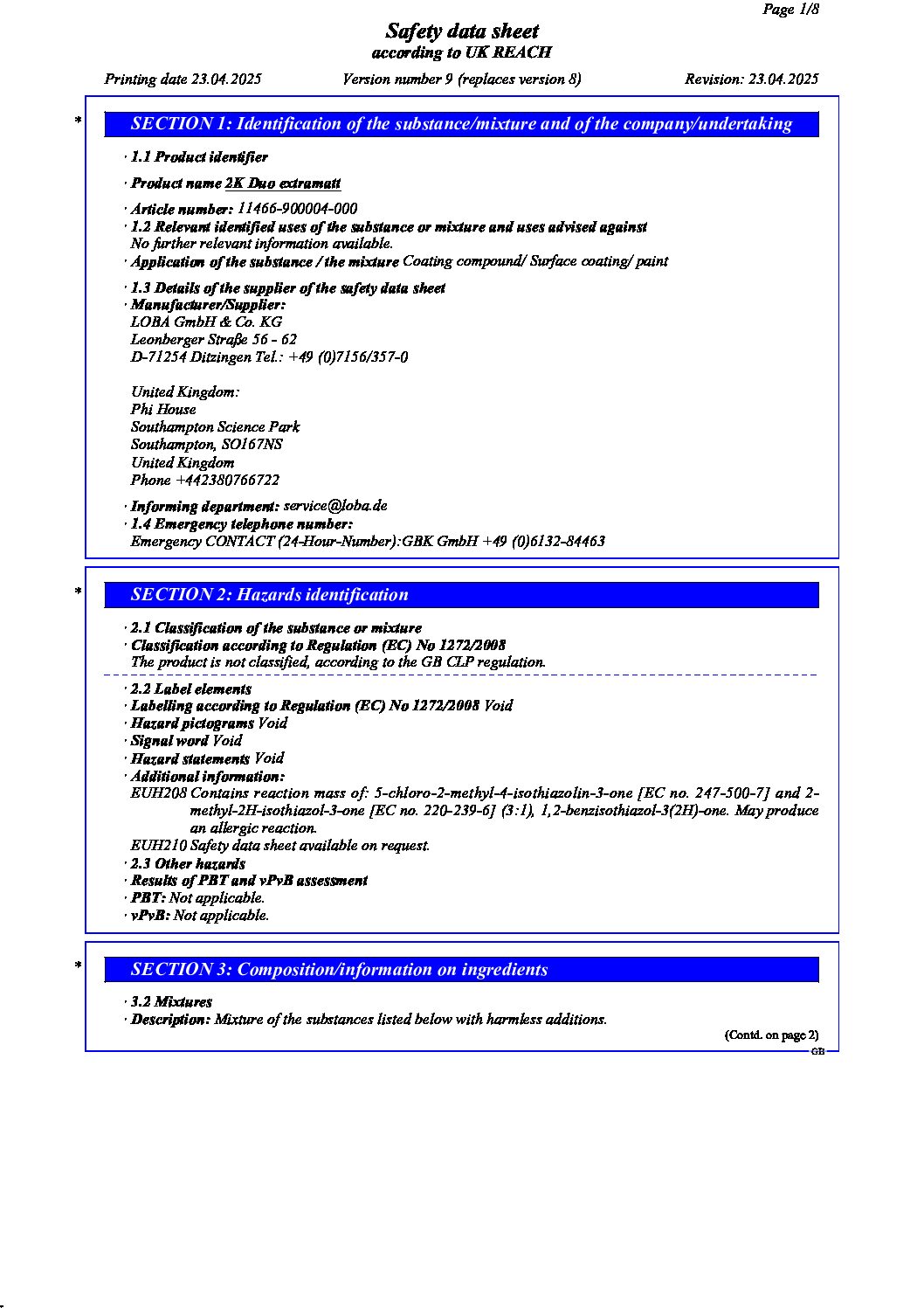 Technical Specifications