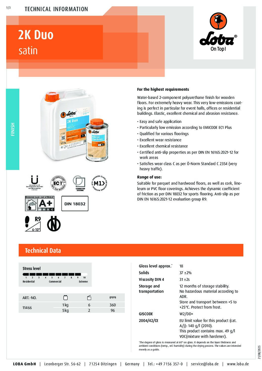 Technical Specifications