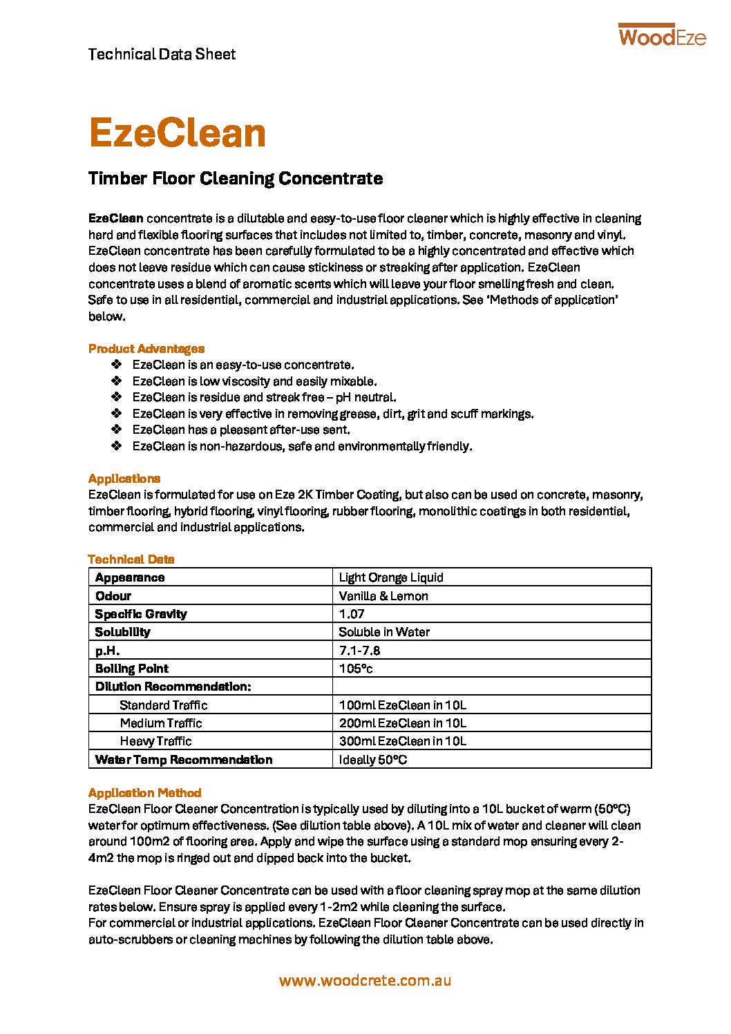 Technical Specifications