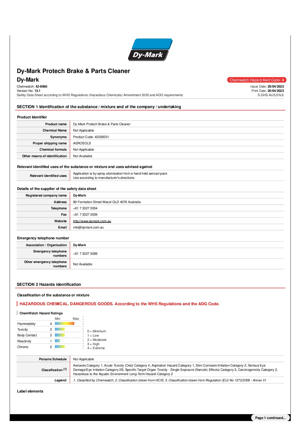 Technical Specifications