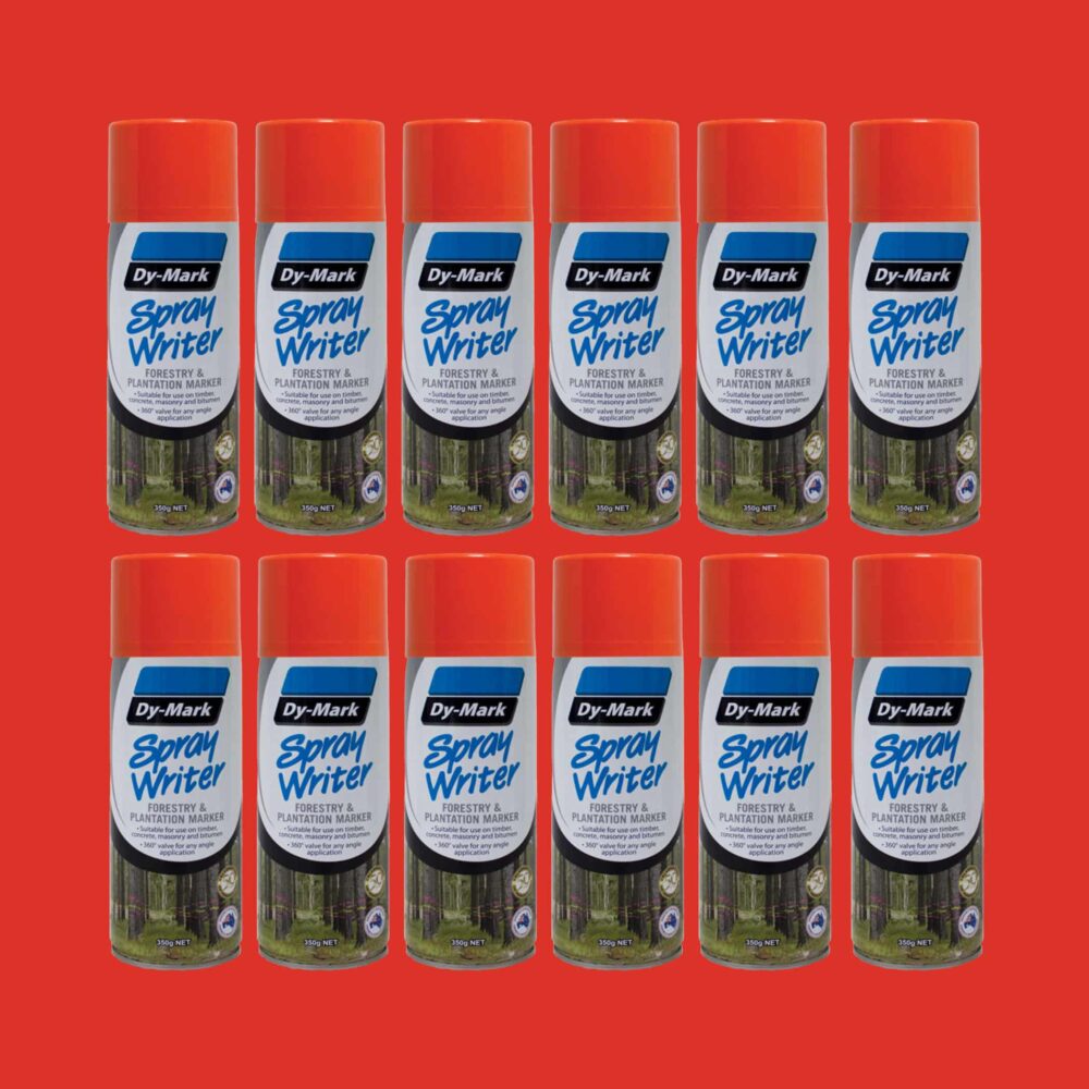 Dy-Mark Spray Writer - 12 Pack Orange Variation Image