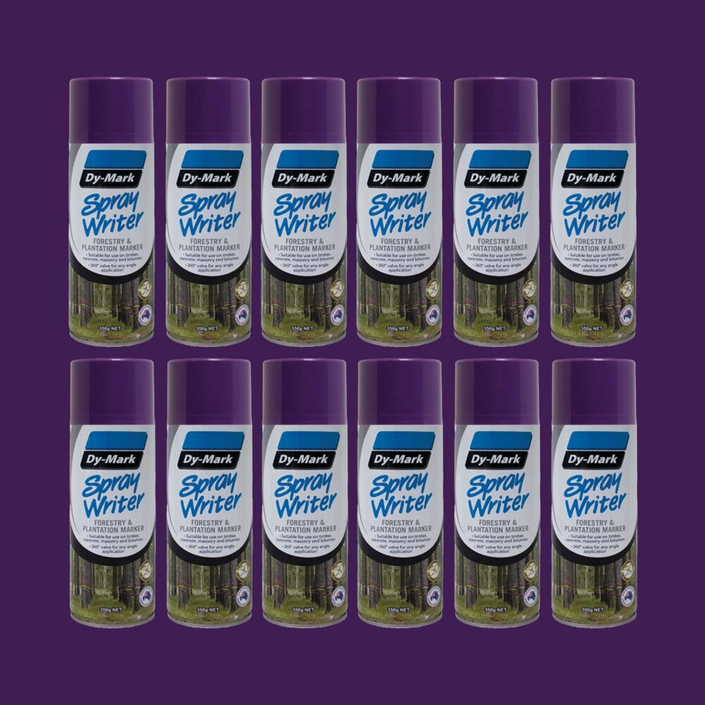 Dy-Mark Spray Writer - 12 Pack Violet Variation Image