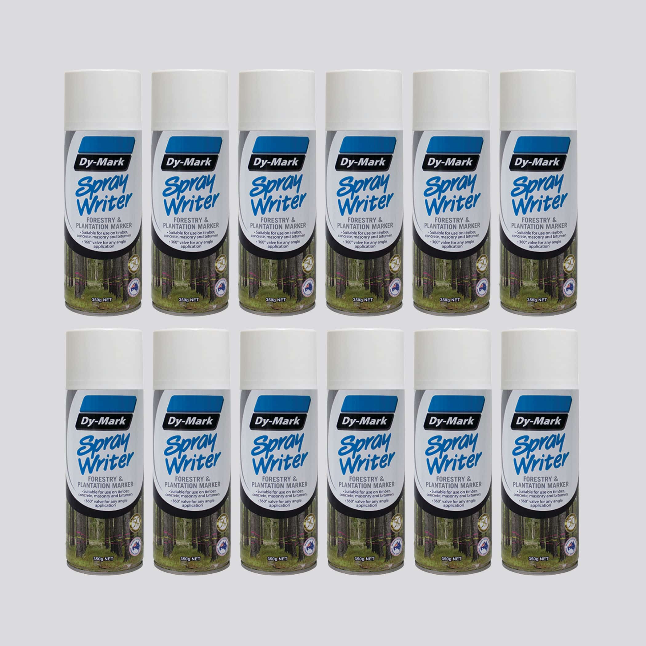 Dy-Mark Spray Writer - 12 Pack White Variation Image