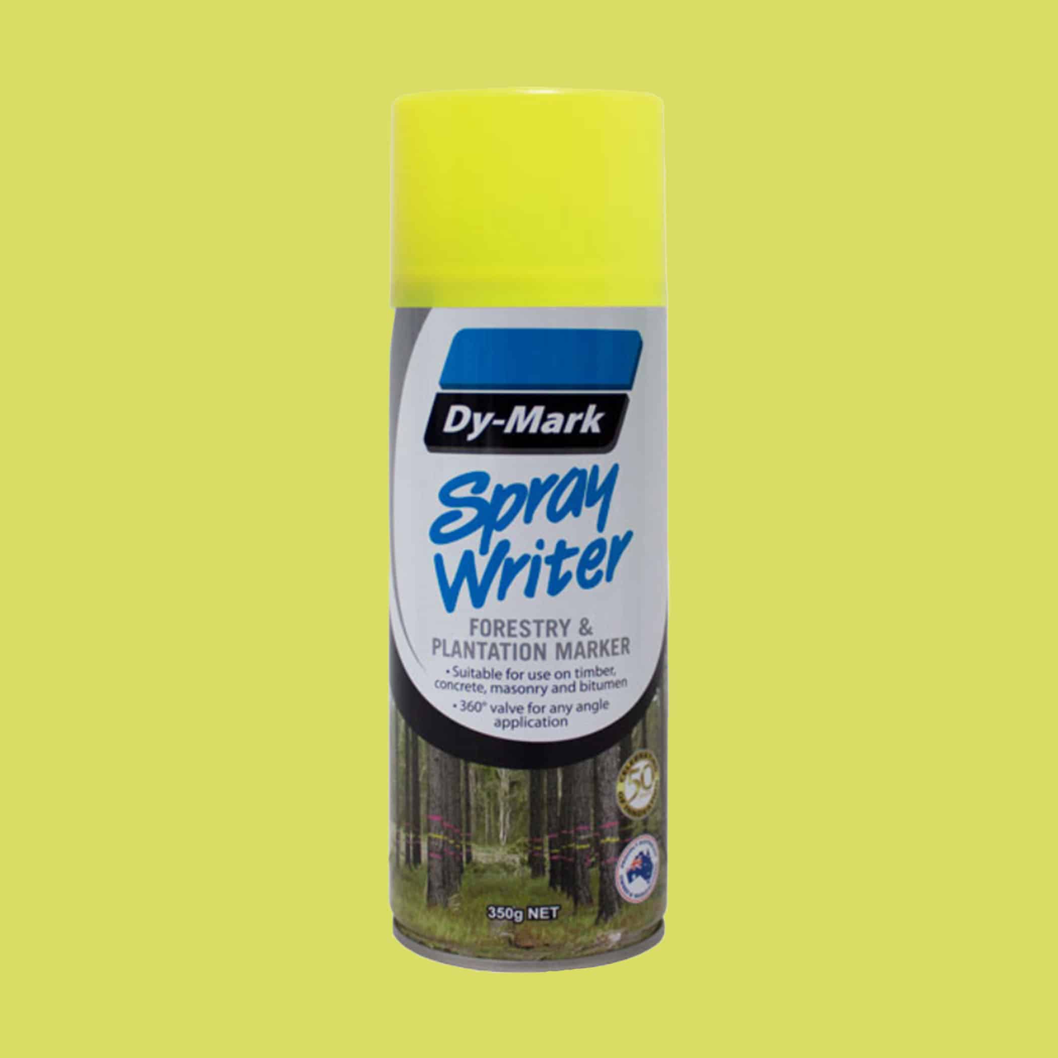 Dy-Mark Spray Writer - Single Item Fluoro Yellow Variation Image