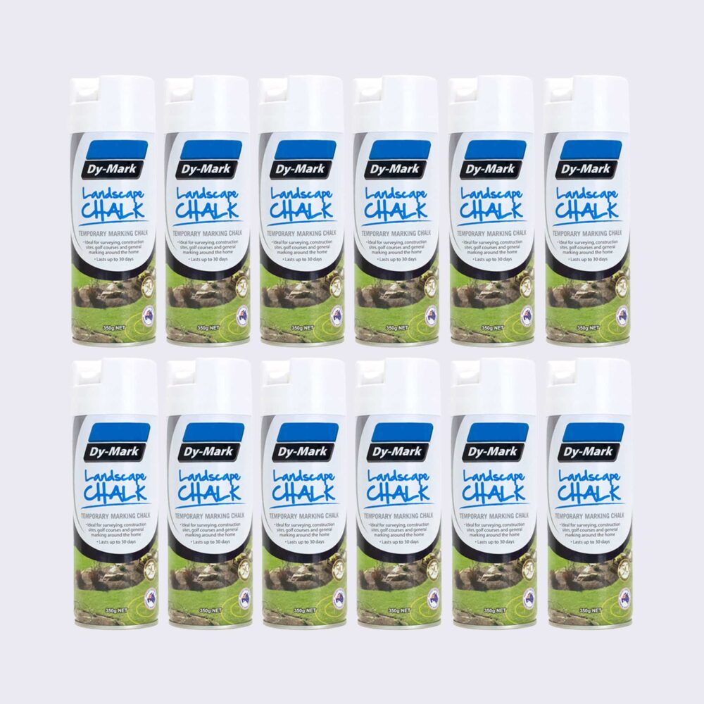Dy-Mark Landscape Chalk - 12 Pack White Variation Image