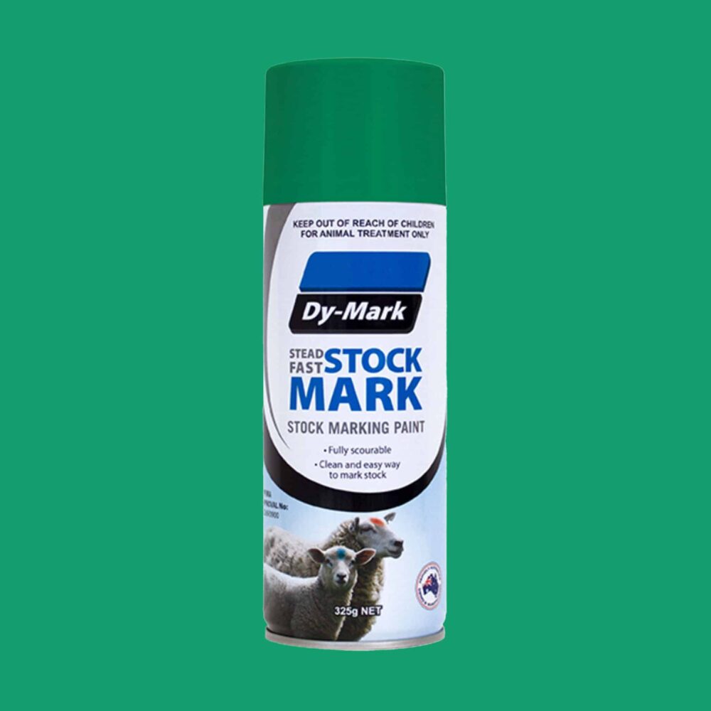 Dy-Mark Steadfast Stock Marking Paint - Single Item Green Variation Image