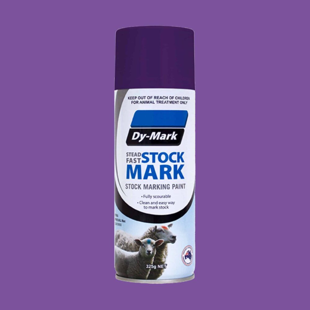Dy-Mark Steadfast Stock Marking Paint - Single Item Violet Variation Image