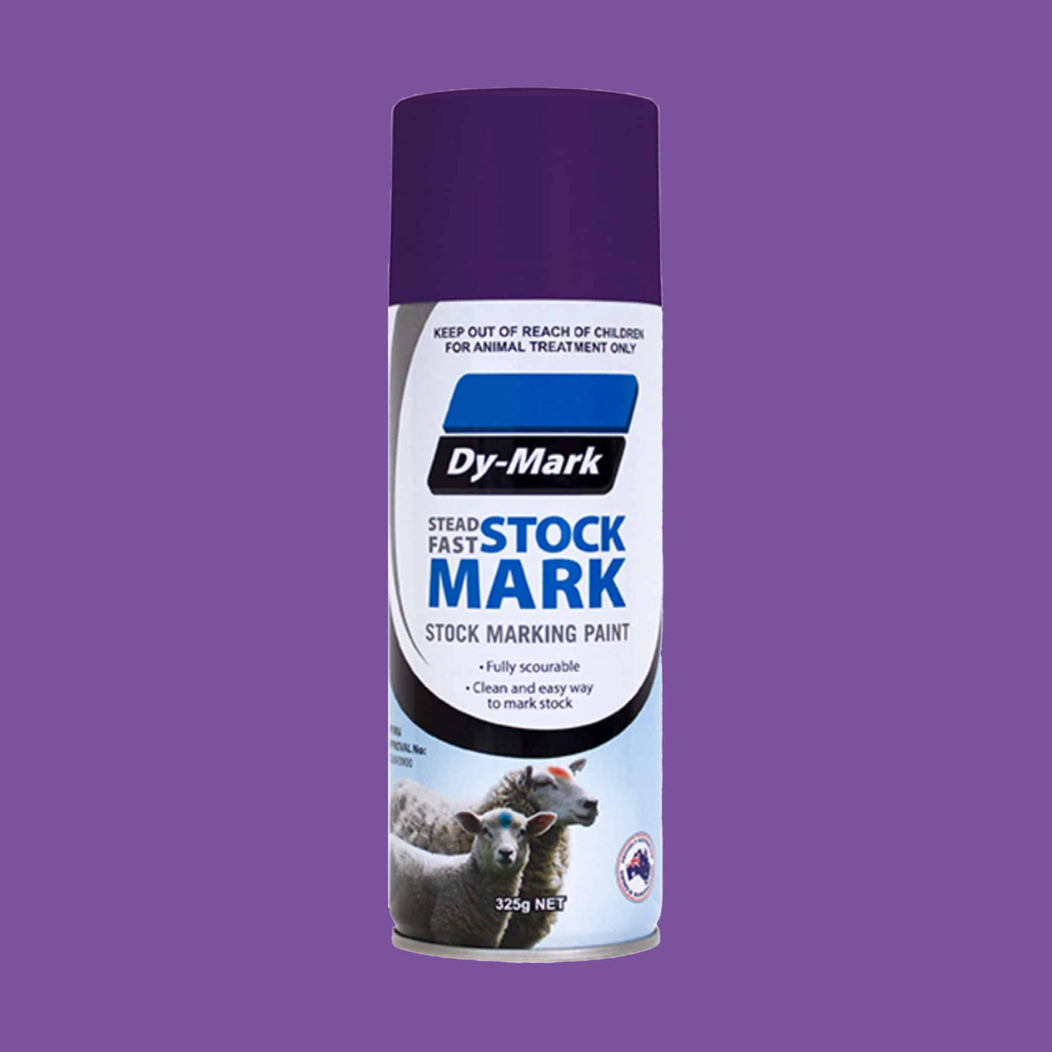 Dy-Mark Steadfast Stock Marking Paint - Single Item Violet Variation Image
