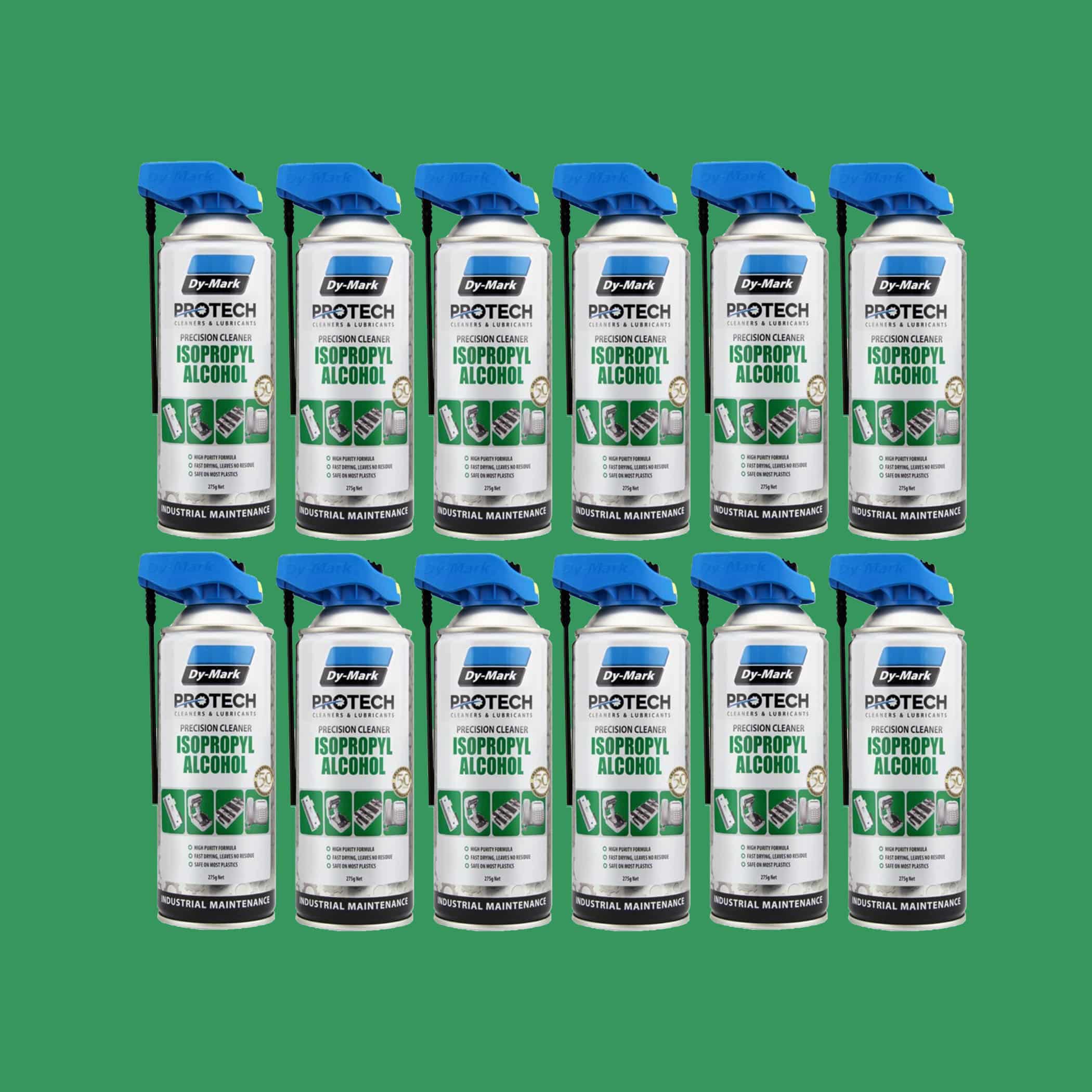 Dy-Mark Protech Isopropyl Alcohol Precision Cleaner - 12 Pack Variation Image
