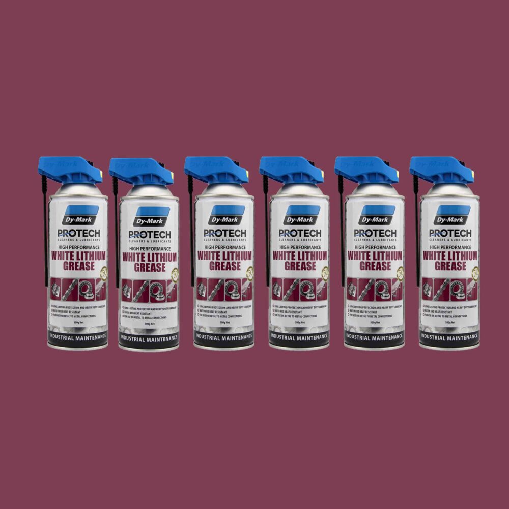 Dy-Mark Protech White Lithium Grease - 6 Pack Variation Image