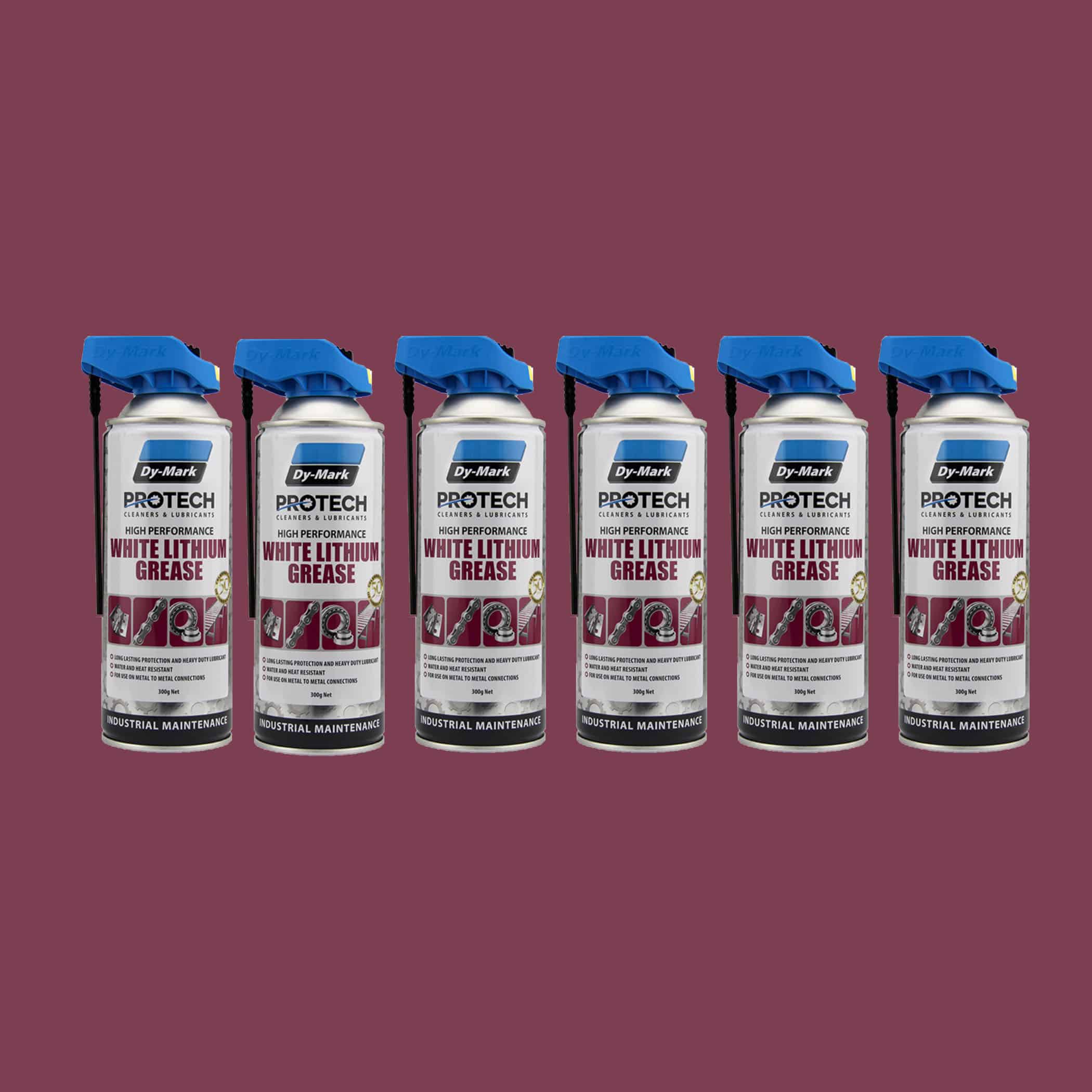 Dy-Mark Protech White Lithium Grease - 6 Pack Variation Image