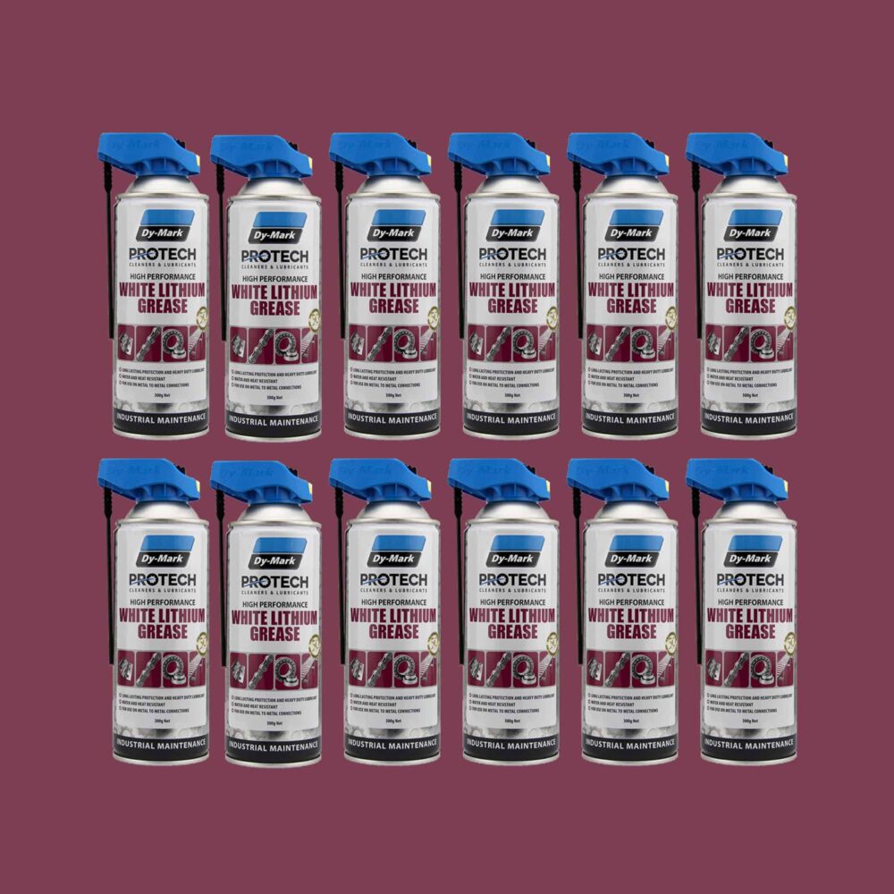 Dy-Mark Protech White Lithium Grease - 12 Pack Variation Image