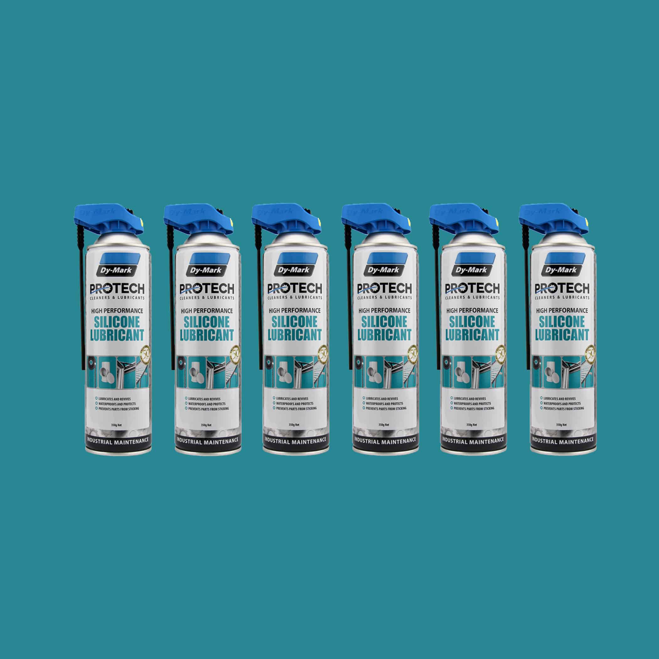Dy-Mark Protech Silicone Lubricant - 6 Pack Variation Image