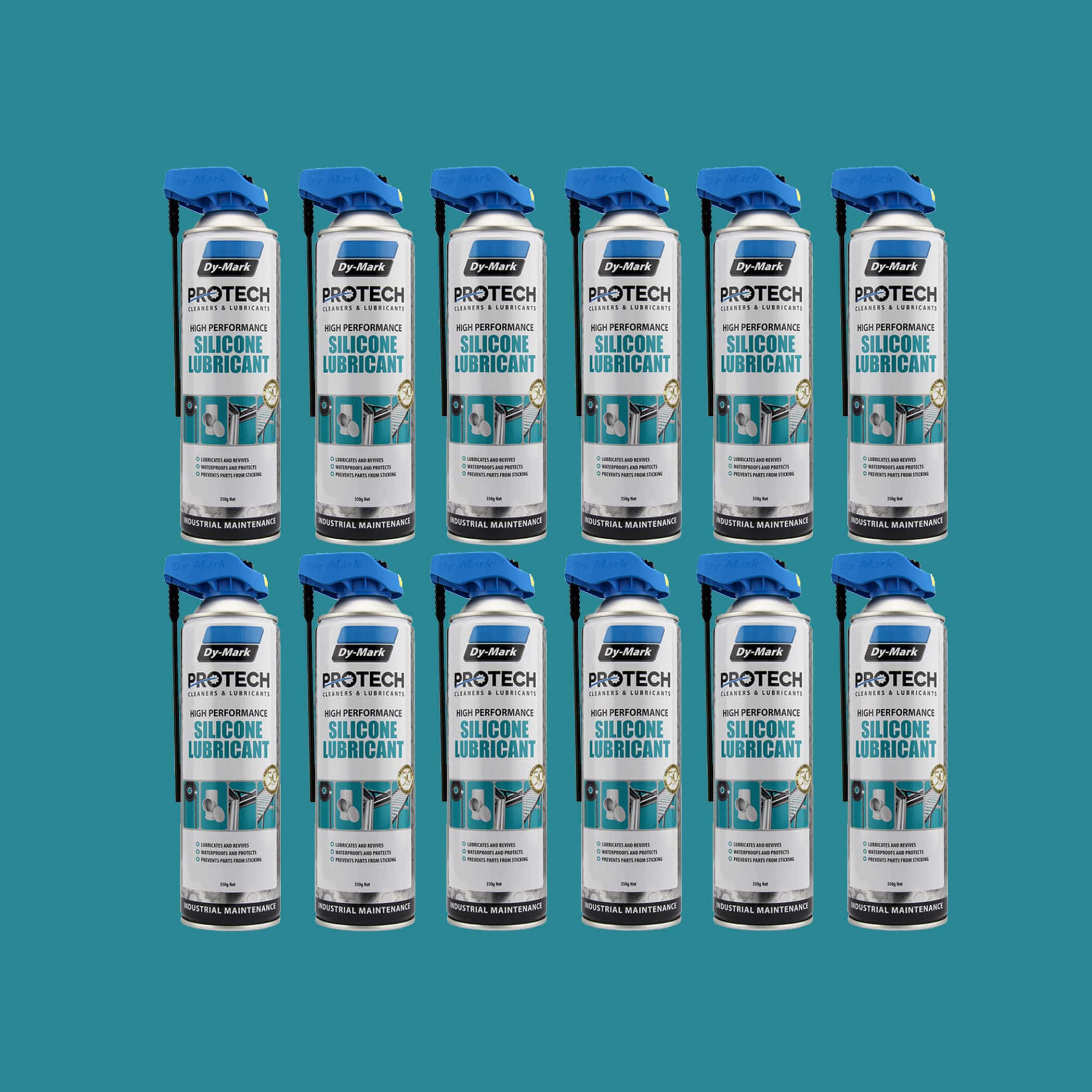Dy-Mark Protech Silicone Lubricant - 12 Pack Variation Image