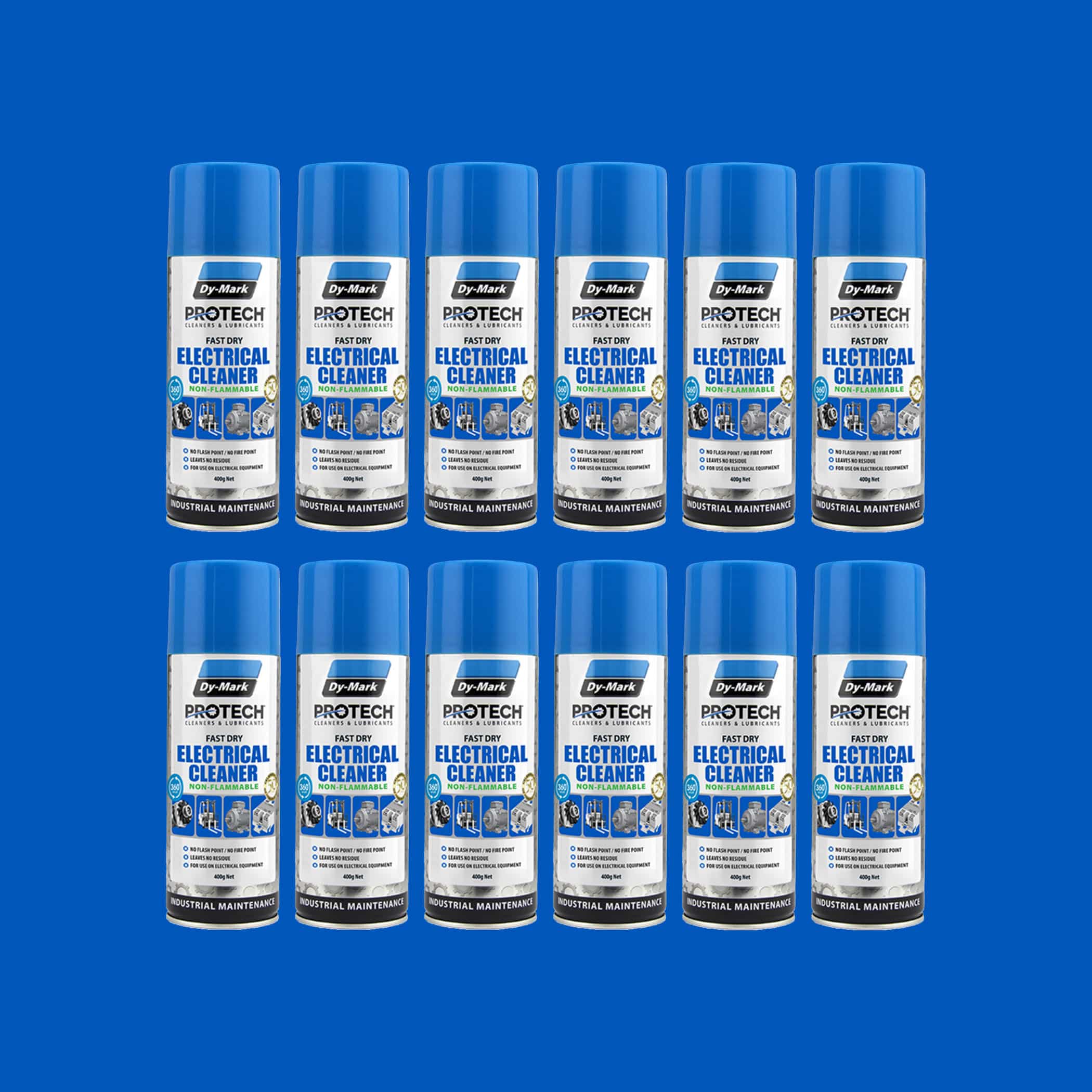 Dy-Mark Protech Electrical Parts Cleaner NF - 12 Pack Variation Image