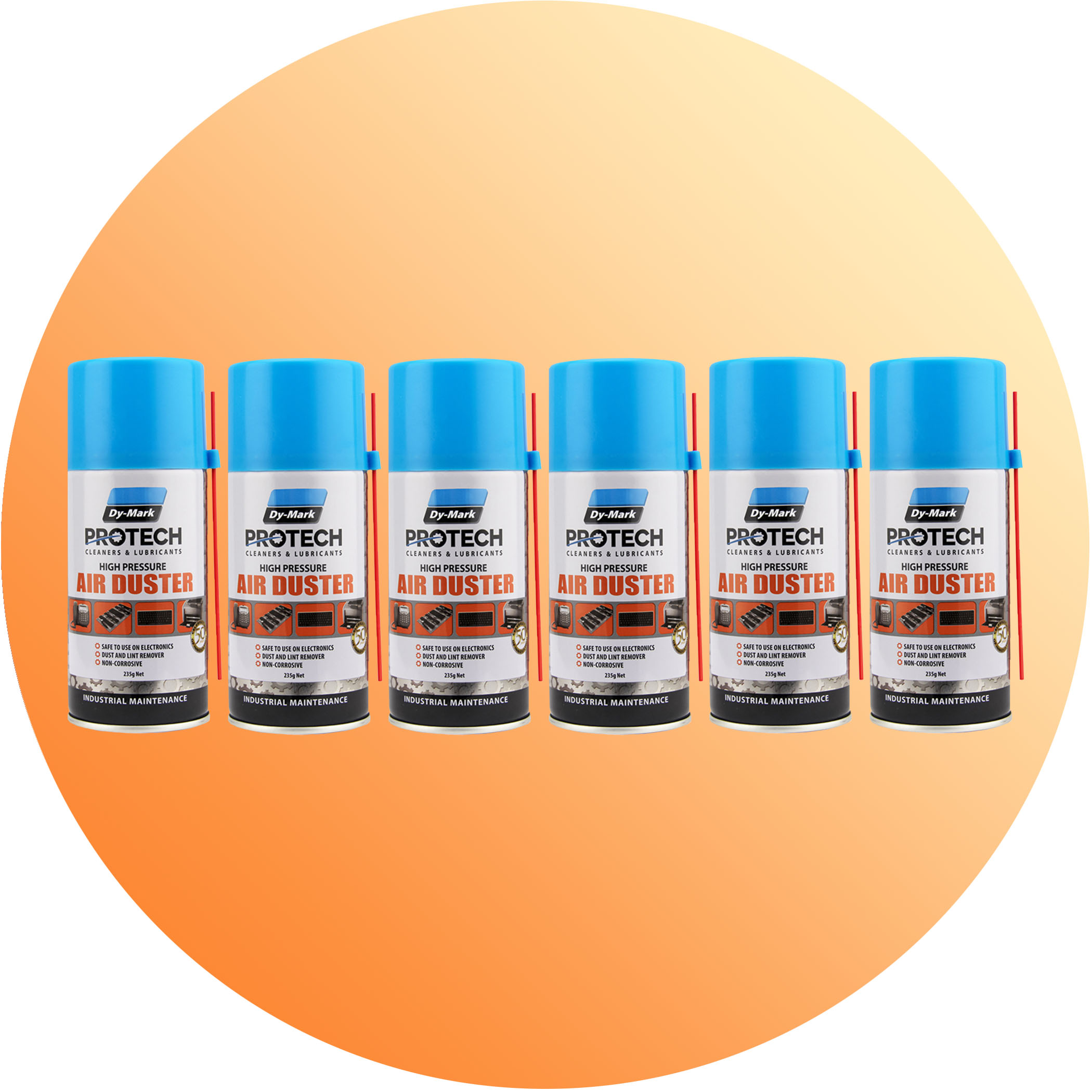 Dy-Mark Protech High Pressure Air Duster - 6-Pack Variation Image