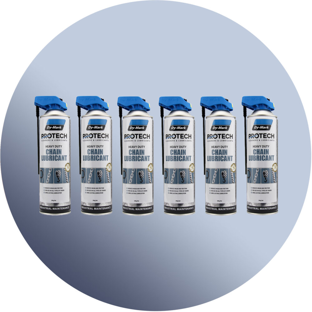Dy-Mark Protech Heavy Duty Chain Lubricant - 6-Pack Variation Image