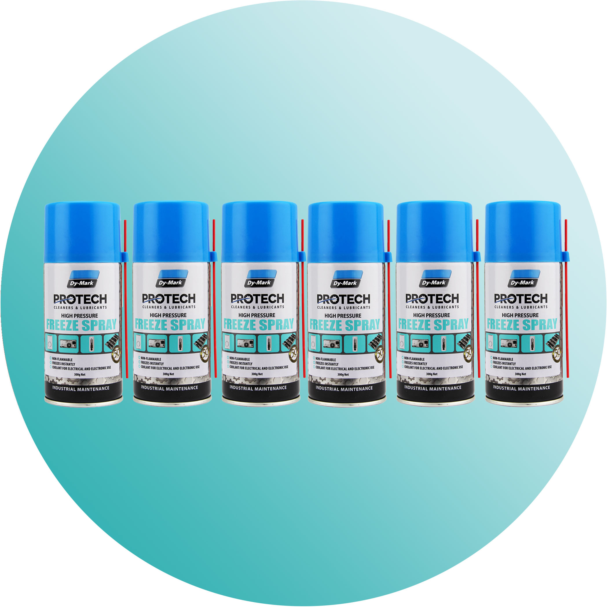 Dy-Mark Protech High Pressure Freeze Spray - 6-Pack Variation Image