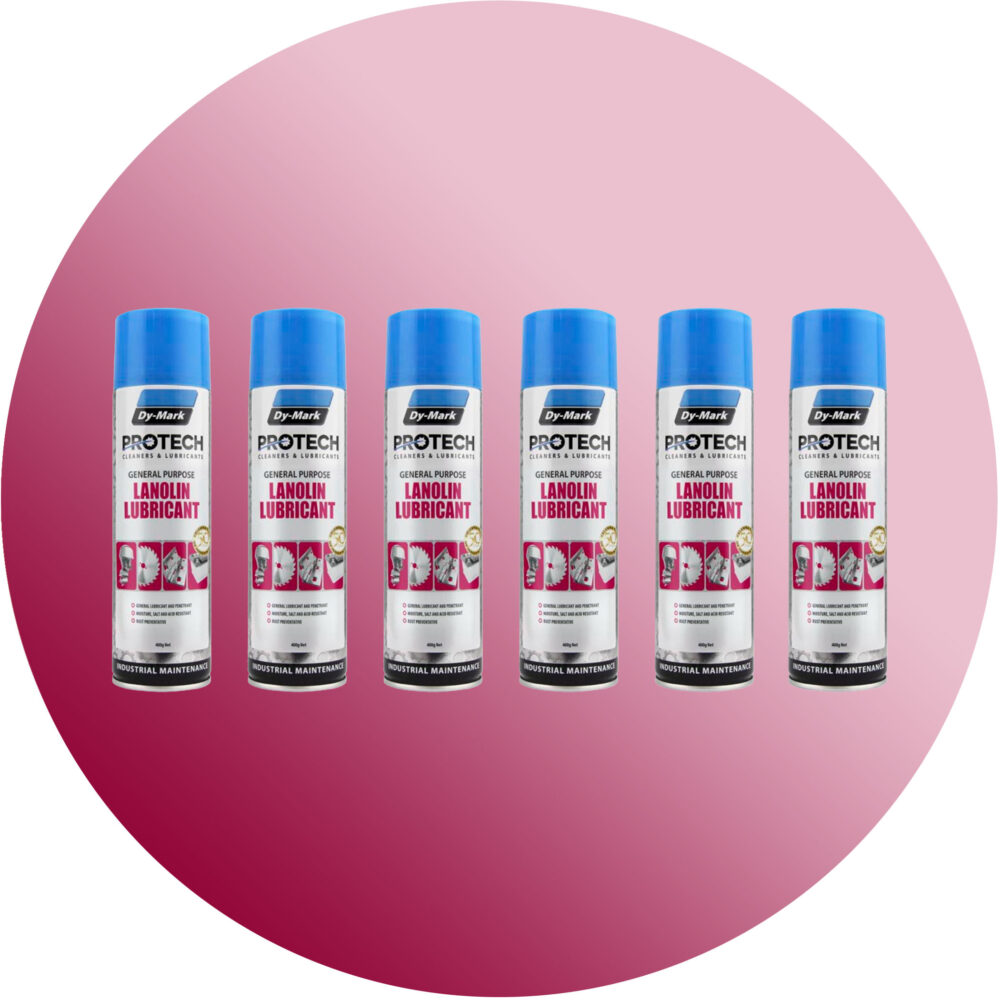 Dy-Mark Protech Lanolin Lubricant - 6-Pack Variation Image