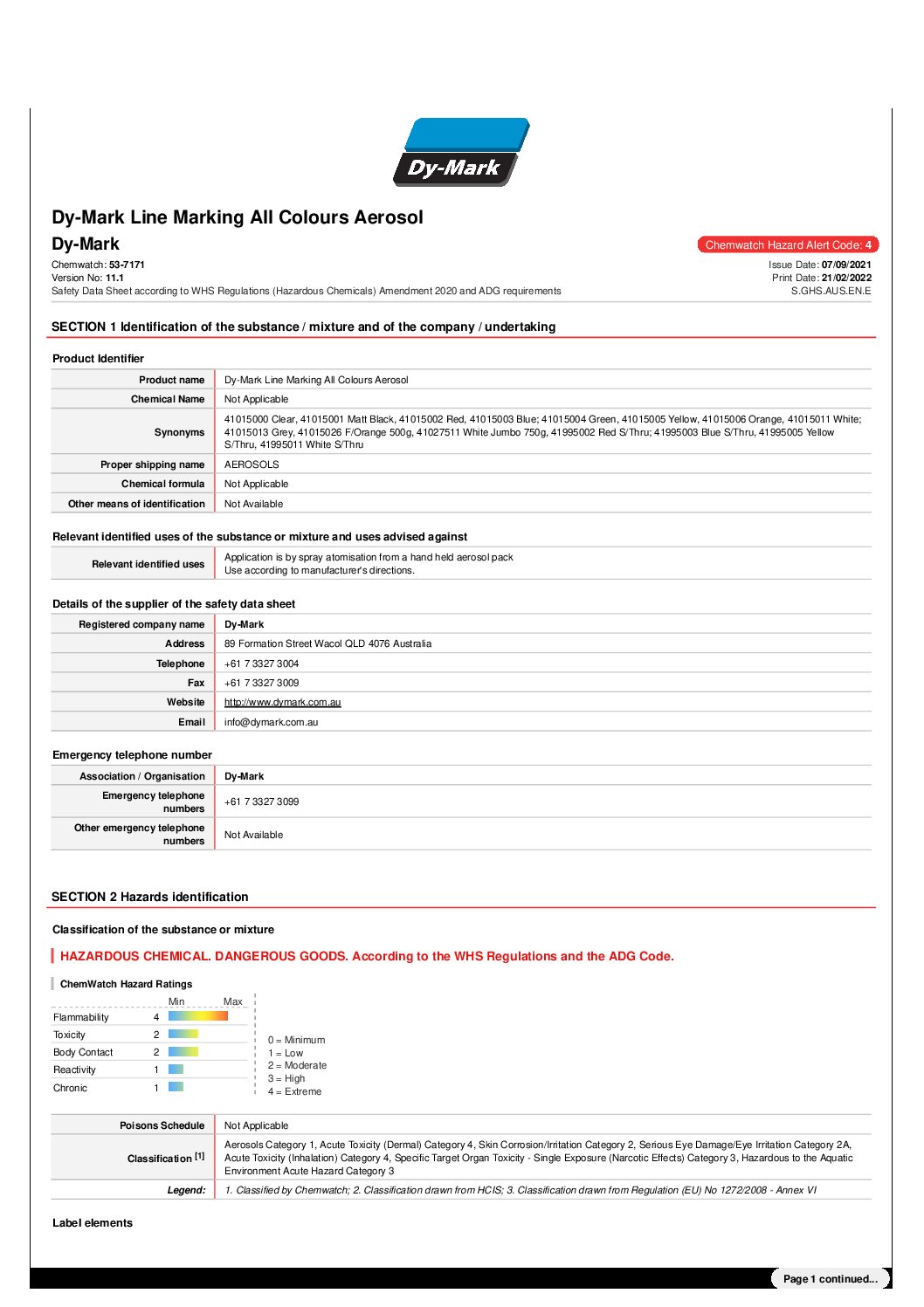 Technical Specifications