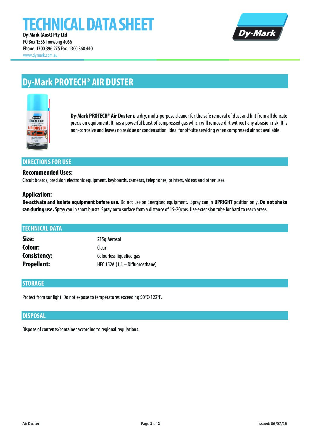 Technical Specifications