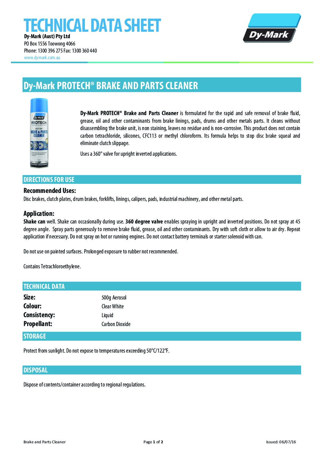 Technical Specifications