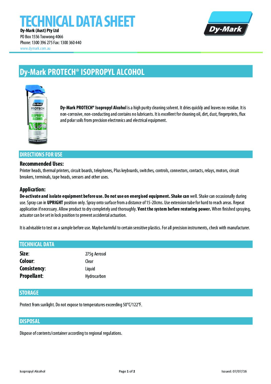 Technical Specifications