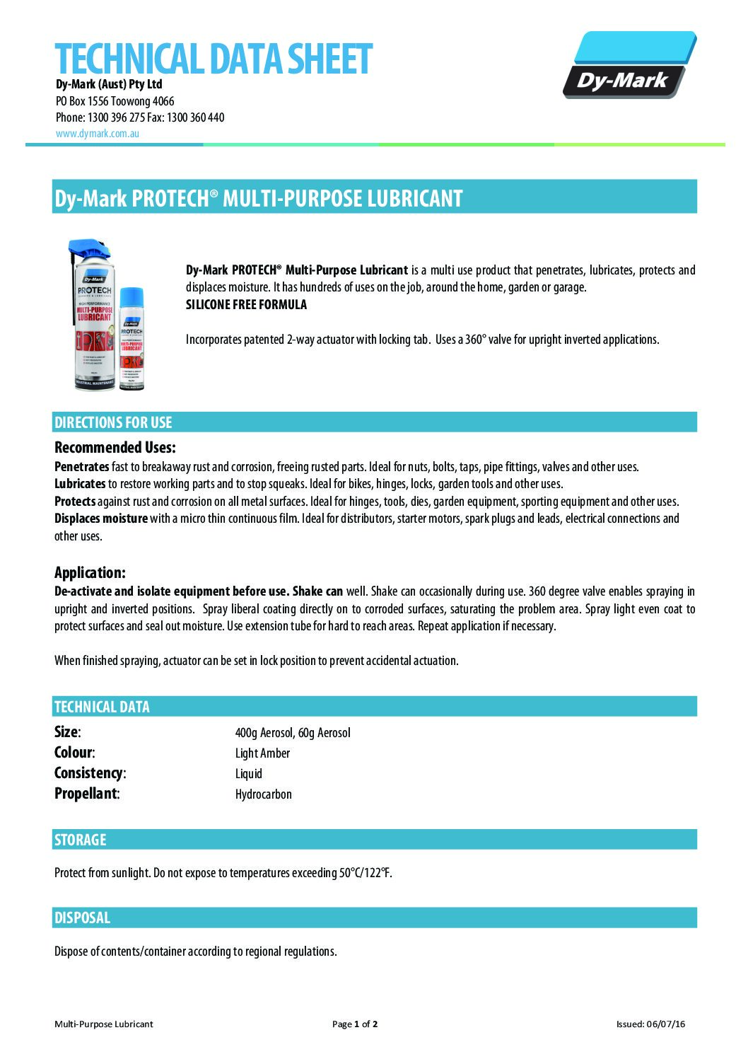 Technical Specifications