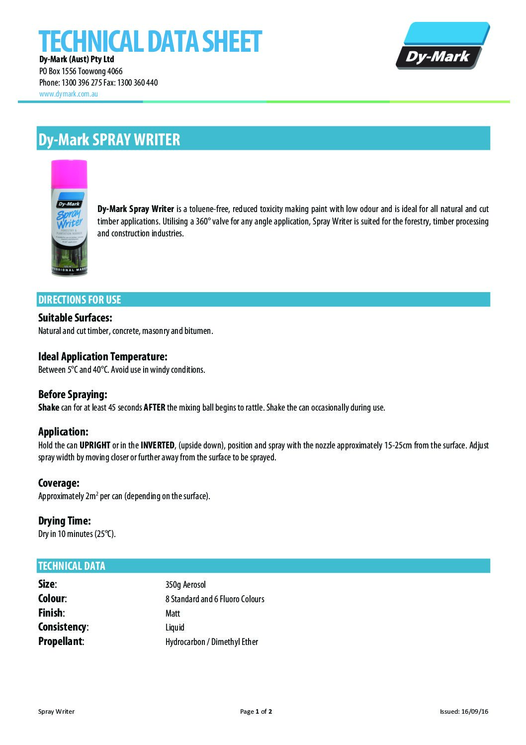 Technical Specifications