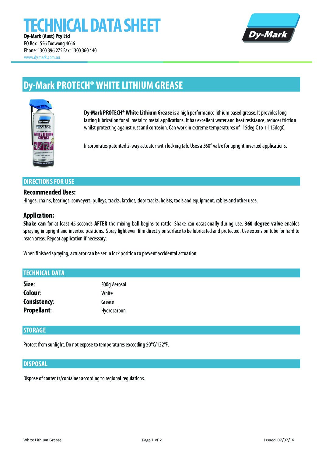 Technical Specifications